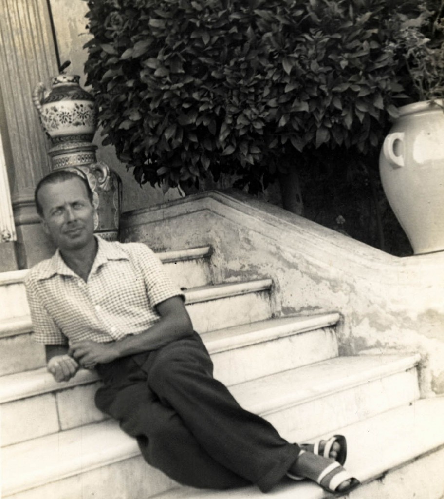 Giacinto Scelsi in una fotografia degli anni Trenta