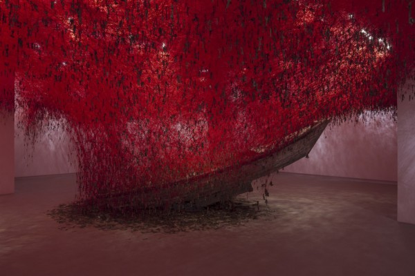 Chiharu Shiota, The Key in the Hand. Foto: Sara Sagui.